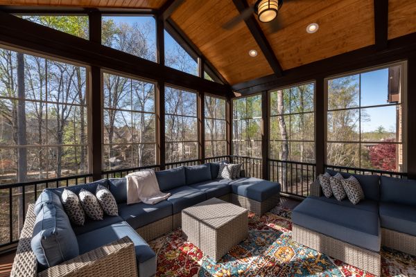 Porch Enclosure Installation