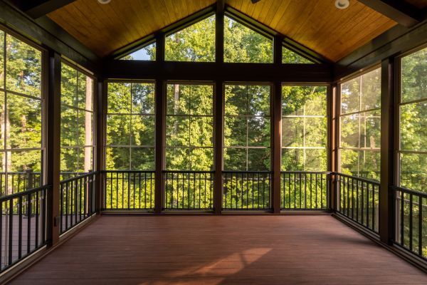 Porch Enclosure Construction